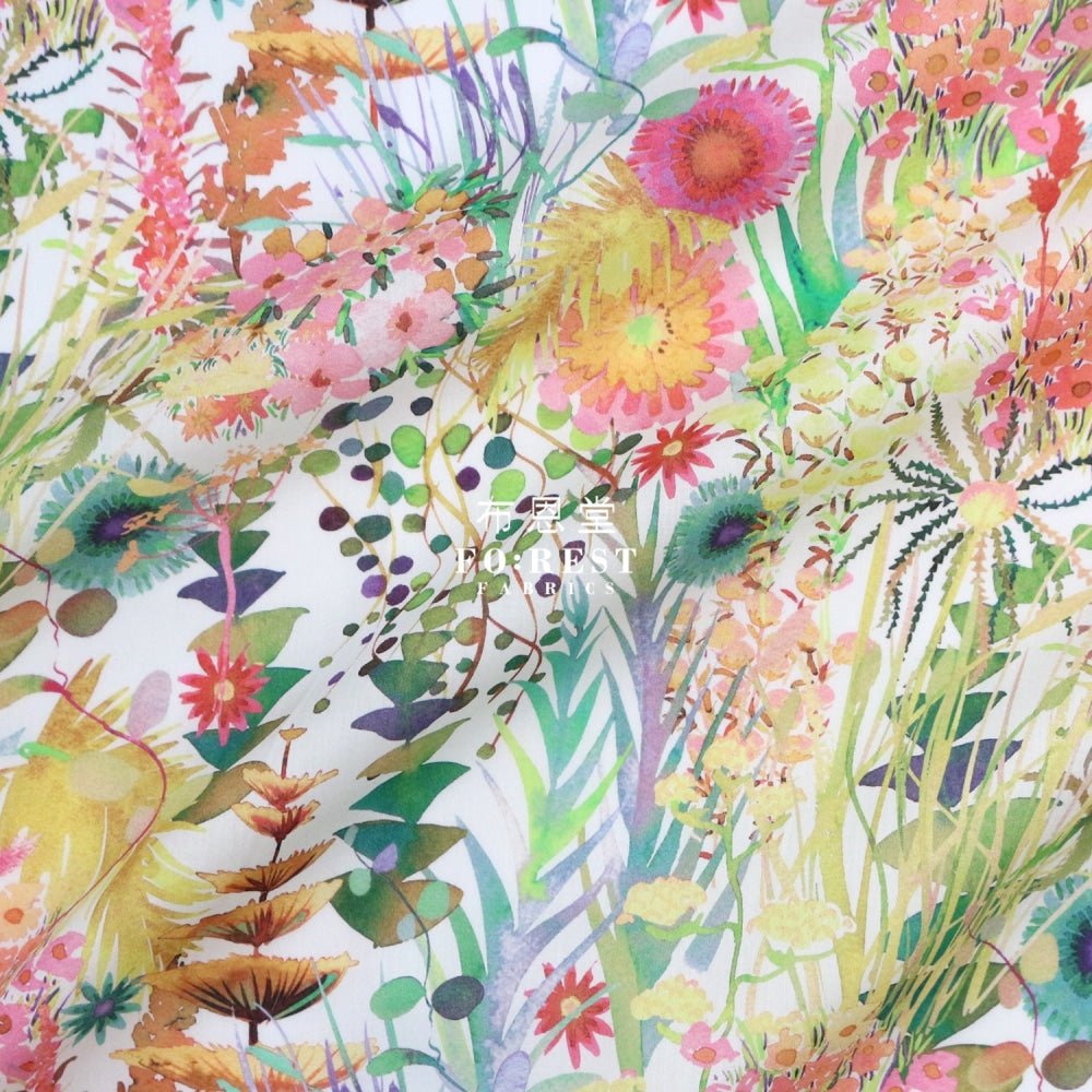 Liberty of London (Cotton Tana Lawn Fabric) - TRESCO Pastel - FO:REST Fabric 布恩堂Liberty fabrictana lawnjapanese fabricykk zipper