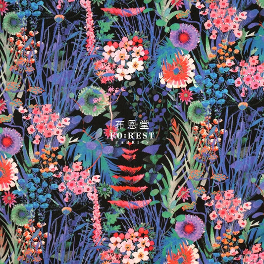 Liberty of London (Cotton Tana Lawn Fabric) - tresco - FO:REST Fabric 布恩堂Liberty fabrictana lawnjapanese fabricykk zipper