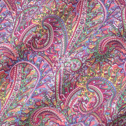 Liberty of London (Cotton Tana Lawn Fabric) - Tropical Prince - FO:REST Fabric 布恩堂Liberty fabrictana lawnjapanese fabricykk zipper