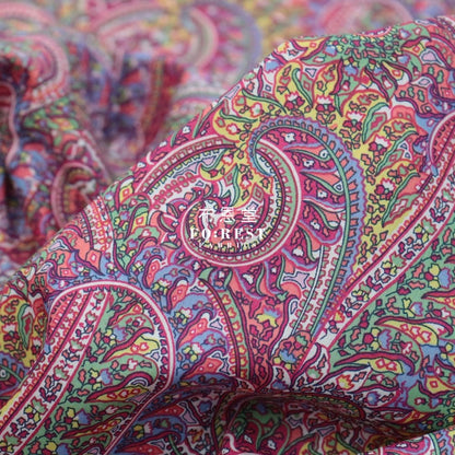 Liberty of London (Cotton Tana Lawn Fabric) - Tropical Prince - FO:REST Fabric 布恩堂Liberty fabrictana lawnjapanese fabricykk zipper
