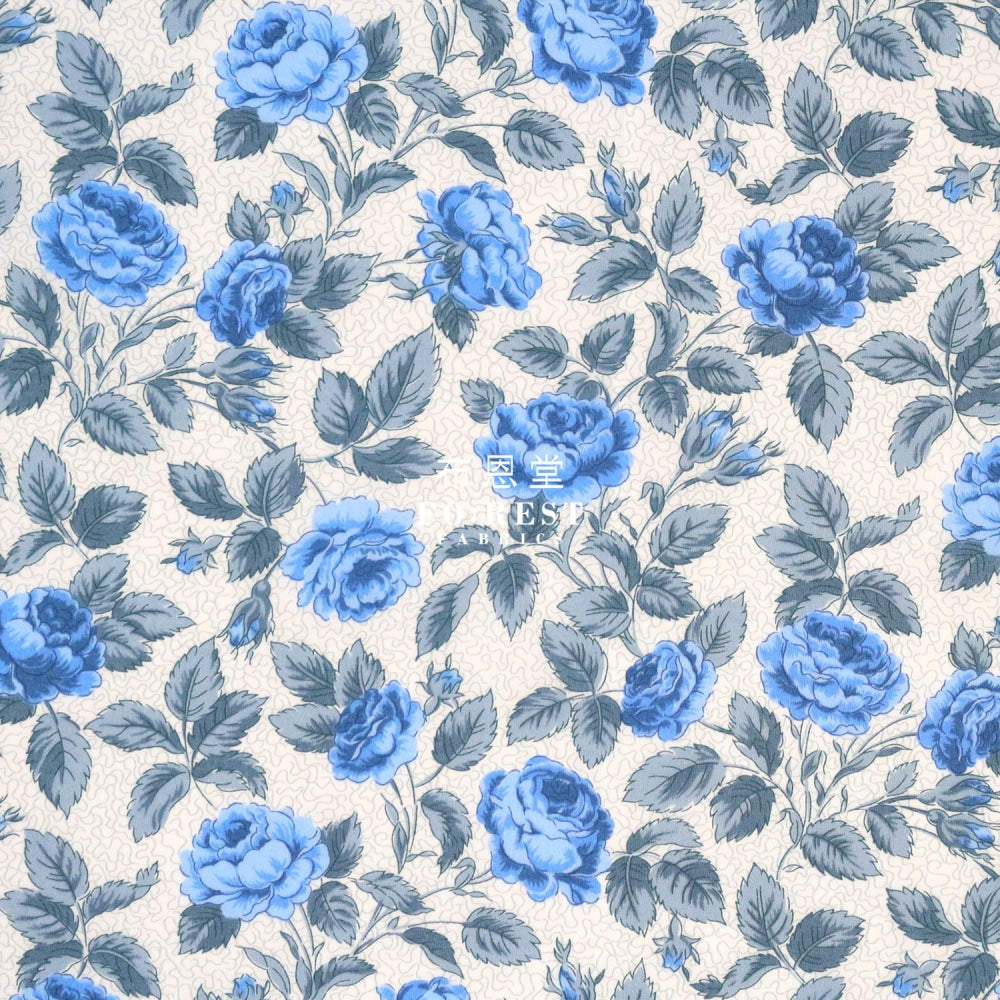 Liberty Of London (Cotton Tana Lawn Fabric) - Twist And Twine Blue Cotton