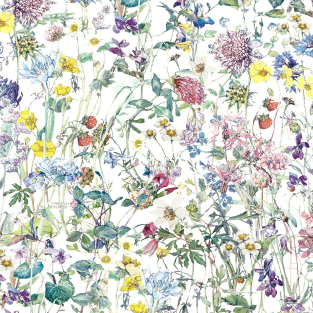 Liberty Of London (Cotton Tana Lawn Fabric) - Wild Flower Cotton