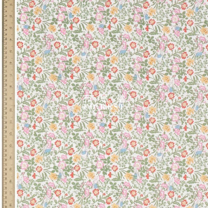 Liberty of London (Japan) - Peter Rabbit Green - FO:REST Fabric 布恩堂Liberty fabrictana lawnjapanese fabricykk zipper