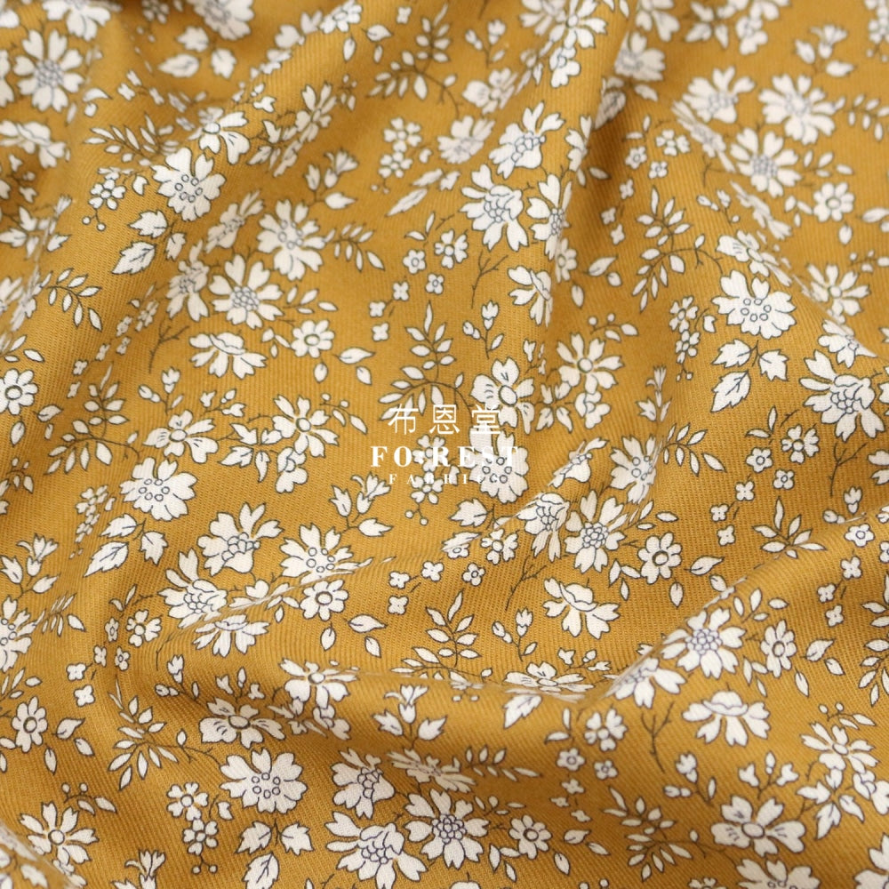 Liberty Of London (Lantana Fabric) - Capel Mustard Lantana