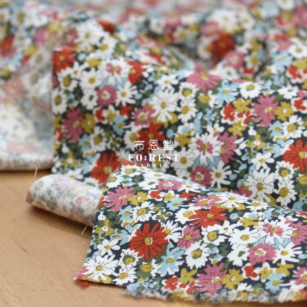 Liberty Of London (Lantana Fabric) - Libby Red Lantana