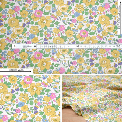 Liberty Of London (Organic Fabric) - Betsy Yw Organic Cotton Tana Lawn