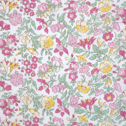 Liberty of London (Organic Fabric) - Mamie Flowers - FO:REST Fabric 布恩堂Liberty fabrictana lawnjapanese fabricykk zipper