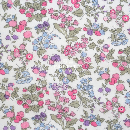 Liberty Of London (Organic Fabric) - Nancy Ann Flowers Organic Cotton Tana Lawn
