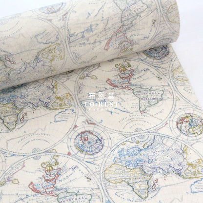 Liberty Of London (Silk Crepe De Chine) - Around The World Fabric Silk Chine
