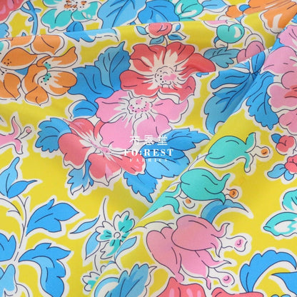 Liberty of London (Silk Crepe de Chine) - Clare ricco fabric - FO:REST Fabric 布恩堂Liberty fabrictana lawnjapanese fabricykk zipper
