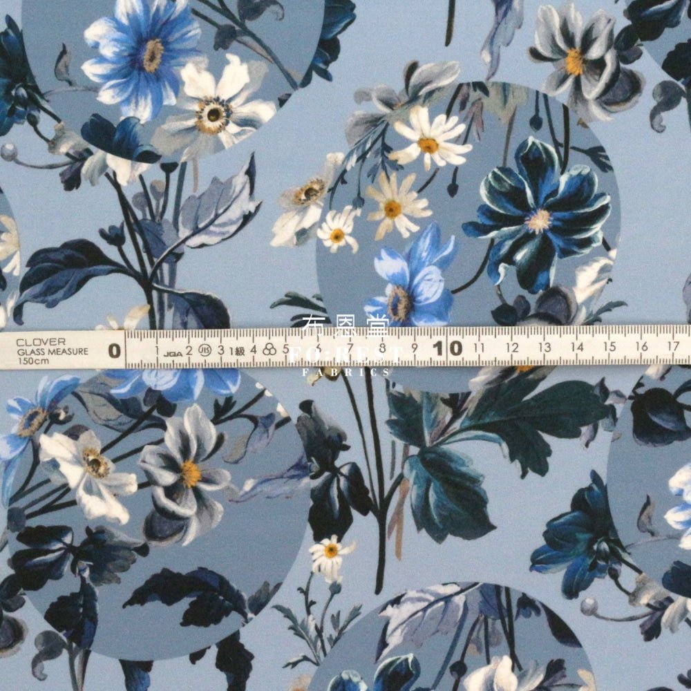 Liberty of London (Silk Crepe de Chine) - Covington fabric - FO:REST Fabric 布恩堂Liberty fabrictana lawnjapanese fabricykk zipper