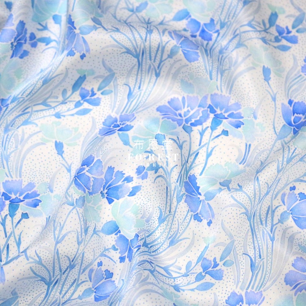 Liberty of London (Silk Satin) - Aurelia fabric - FO:REST Fabric 布恩堂Liberty fabrictana lawnjapanese fabricykk zipper