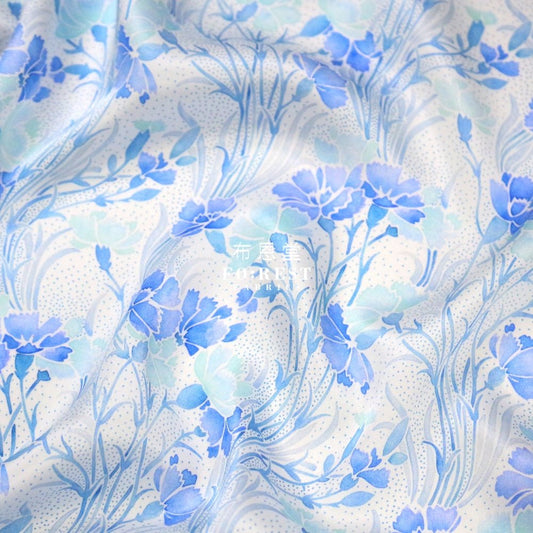 Liberty of London (Silk Satin) - Aurelia fabric - FO:REST Fabric 布恩堂Liberty fabrictana lawnjapanese fabricykk zipper
