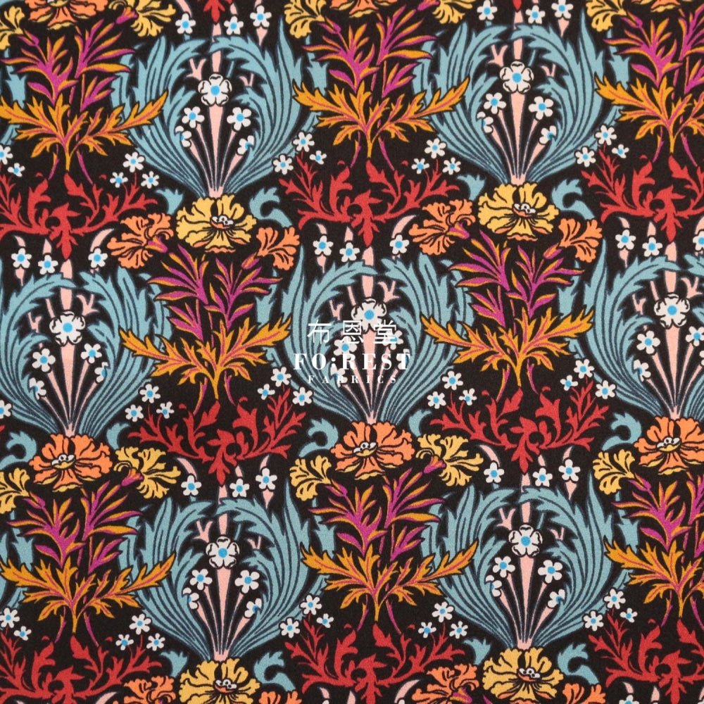 Liberty of London (Silk Satin) - Bronwyn fabric - FO:REST Fabric 布恩堂Liberty fabrictana lawnjapanese fabricykk zipper