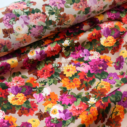 Liberty Of London (Silk Satin) - Chatsworth Bloom Silk Satin