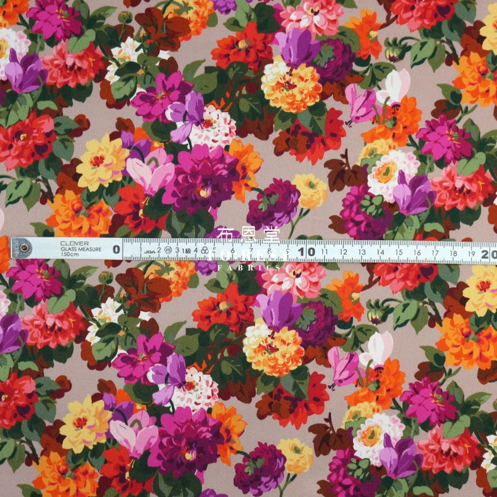 Liberty Of London (Silk Satin) - Chatsworth Bloom Silk Satin