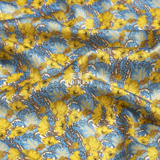 Liberty of London (Silk Satin) - Clementina fabric - FO:REST Fabric 布恩堂Liberty fabrictana lawnjapanese fabricykk zipper