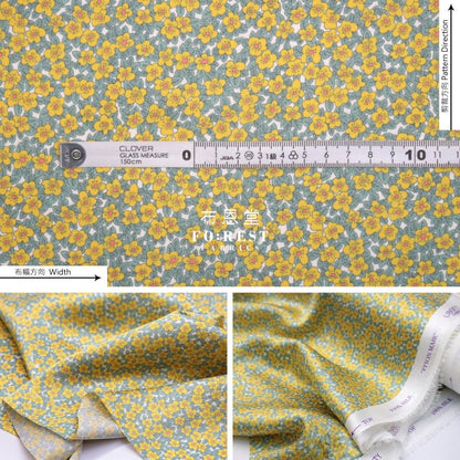 Liberty of London (Silk Satin) - Ffion fabric - FO:REST Fabric 布恩堂Liberty fabrictana lawnjapanese fabricykk zipper