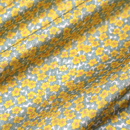 Liberty of London (Silk Satin) - Ffion fabric - FO:REST Fabric 布恩堂Liberty fabrictana lawnjapanese fabricykk zipper