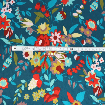Liberty of London (Silk Satin) - Floral Ballet fabric - FO:REST Fabric 布恩堂Liberty fabrictana lawnjapanese fabricykk zipper
