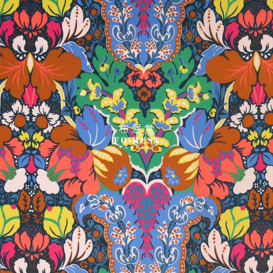 Liberty Of London (Silk Satin) - Glastonbury Fabric Silk Satin