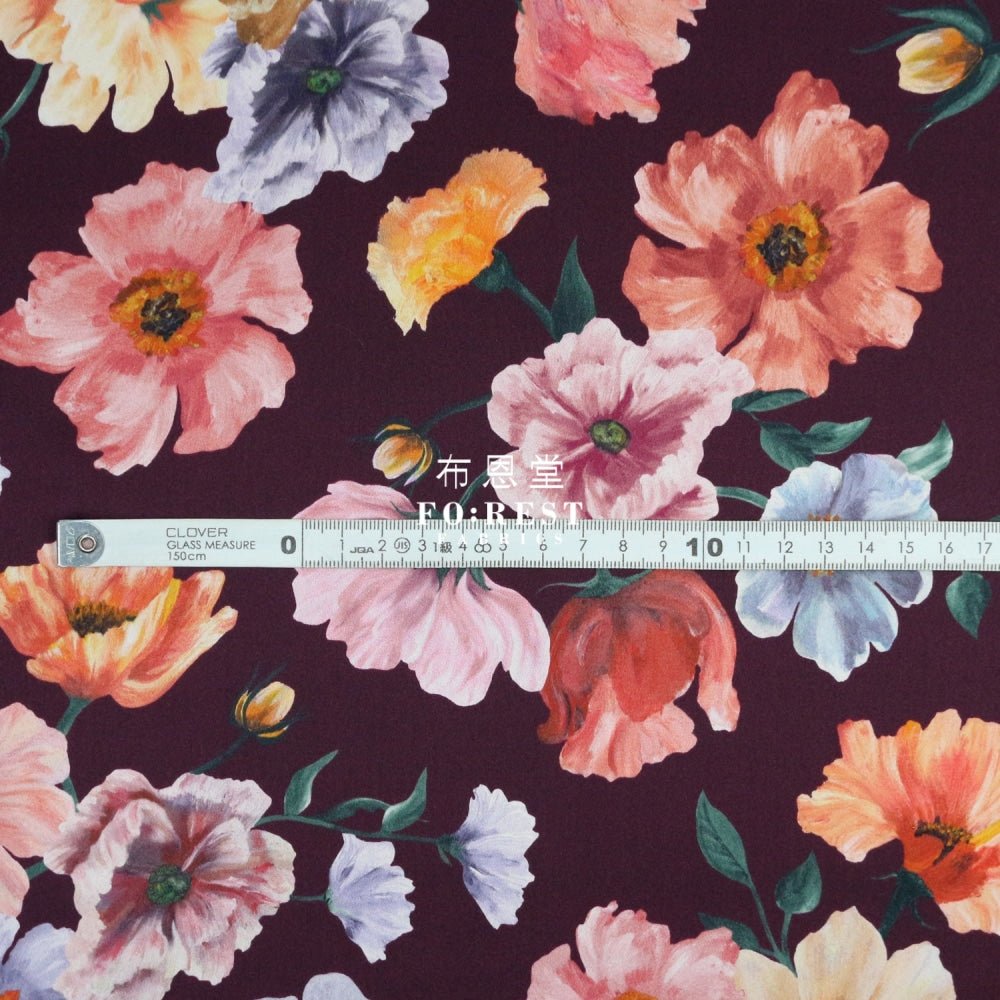 Liberty of London (Silk Satin) - Jessica's Picnic fabric - FO:REST Fabric 布恩堂Liberty fabrictana lawnjapanese fabricykk zipper