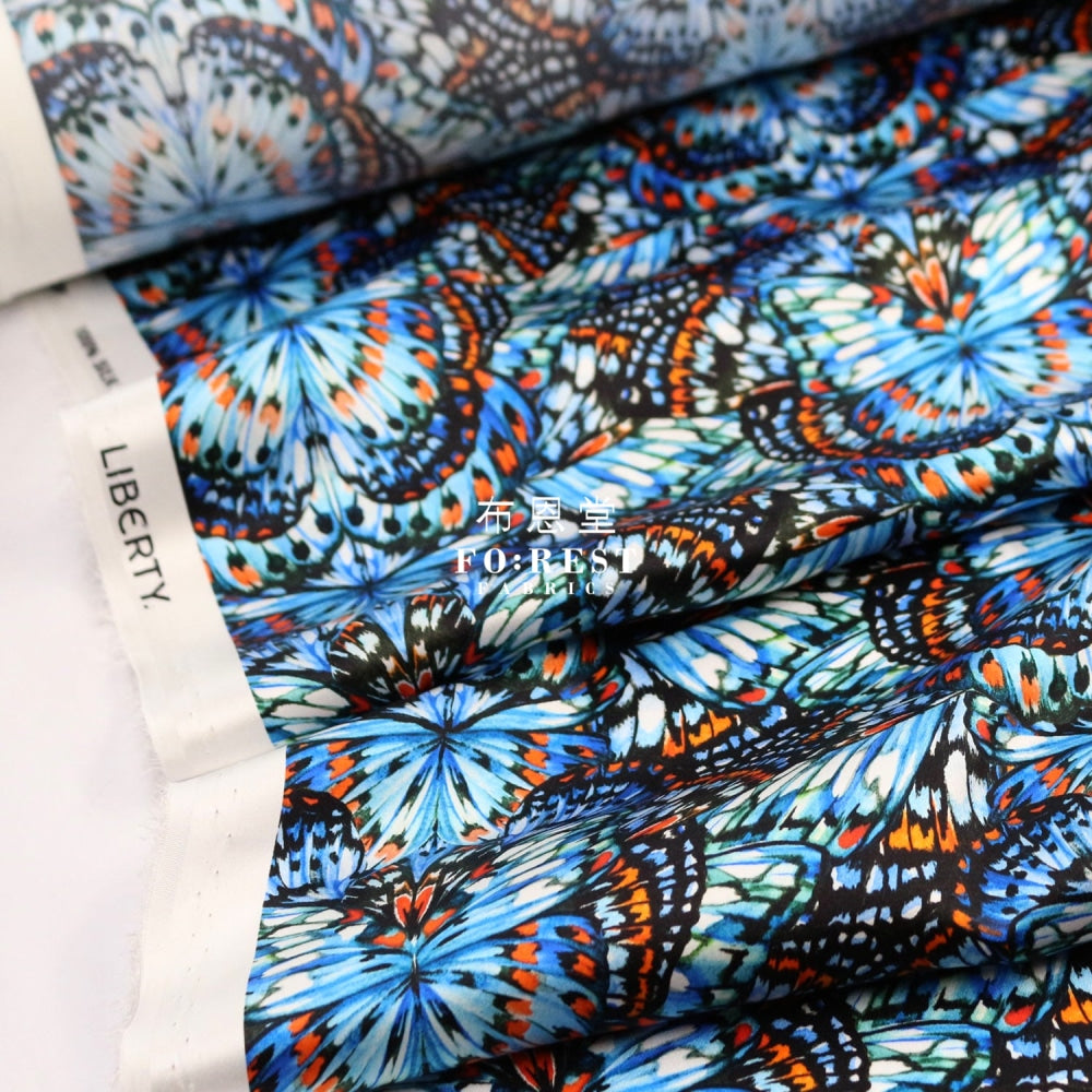Liberty Of London (Silk Satin) - Kaleidoscope Fabric Silk Satin
