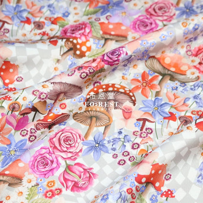 Liberty of London (Silk Satin) - Land of Make Believe fabric - FO:REST Fabric 布恩堂Liberty fabrictana lawnjapanese fabricykk zipper