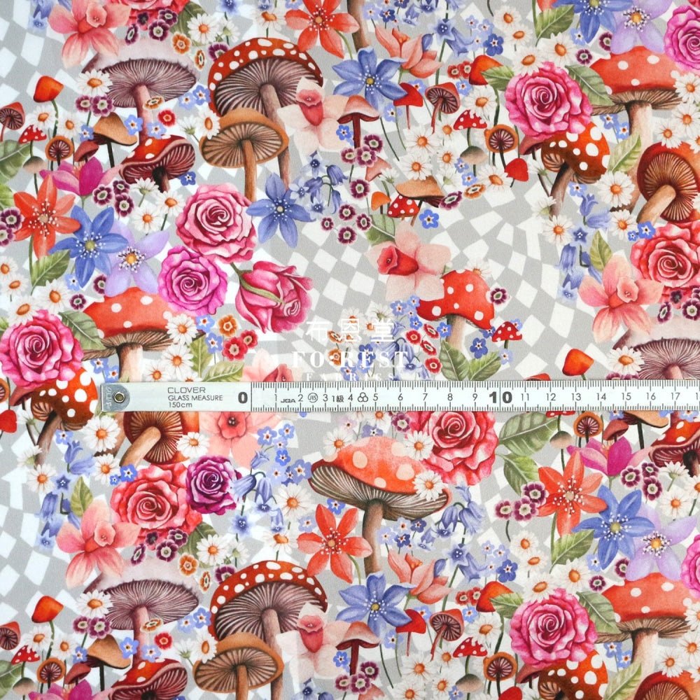 Liberty of London (Silk Satin) - Land of Make Believe fabric - FO:REST Fabric 布恩堂Liberty fabrictana lawnjapanese fabricykk zipper