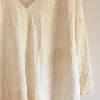 Linen - Piece by Piece A - Nani Iro fabric 亞麻 - FO:REST Fabric 布恩堂Liberty fabrictana lawnjapanese fabricykk zipper
