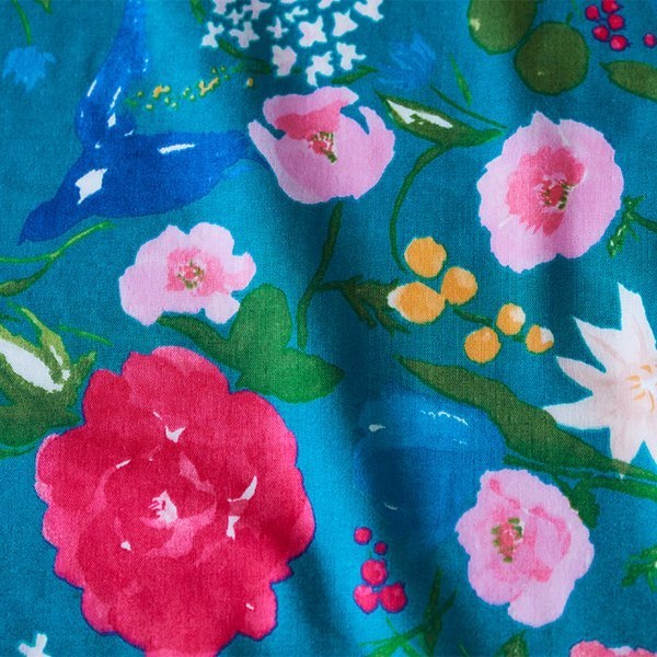 Linen - Rakuen C - Nani Iro fabric 亞麻 - FO:REST Fabric 布恩堂Liberty fabrictana lawnjapanese fabricykk zipper