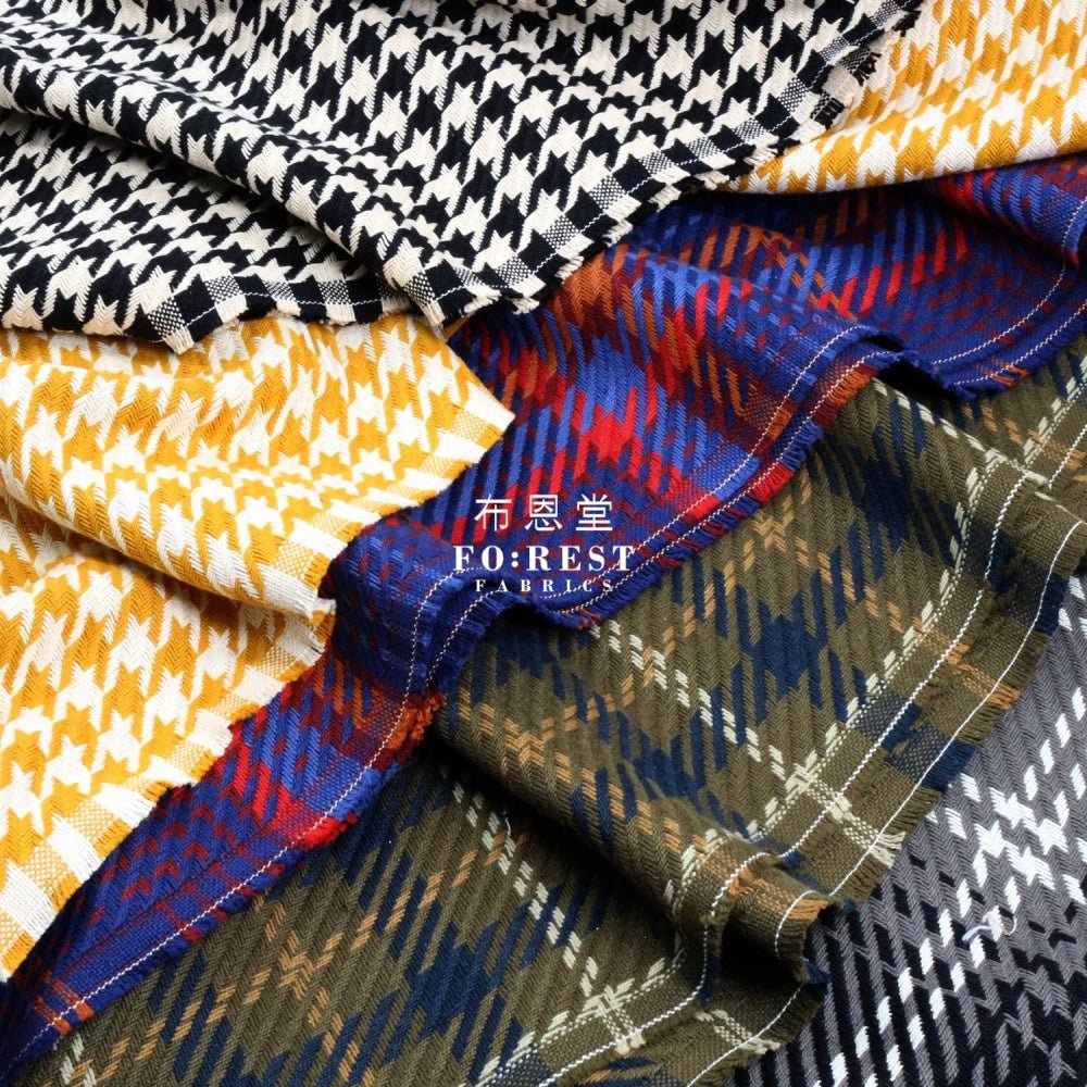 Loomcraft - MOSS fabric - FO:REST Fabric 布恩堂Liberty fabrictana lawnjapanese fabricykk zipper