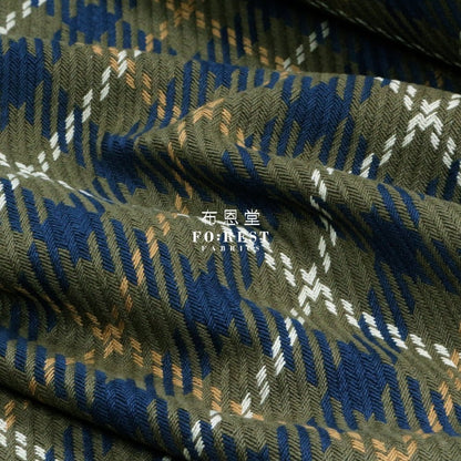 Loomcraft - MOSS fabric - FO:REST Fabric 布恩堂Liberty fabrictana lawnjapanese fabricykk zipper