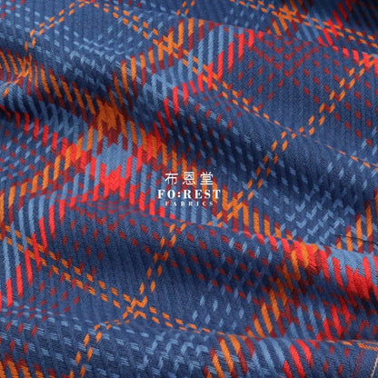 Loomcraft - NAVY fabric - FO:REST Fabric 布恩堂Liberty fabrictana lawnjapanese fabricykk zipper