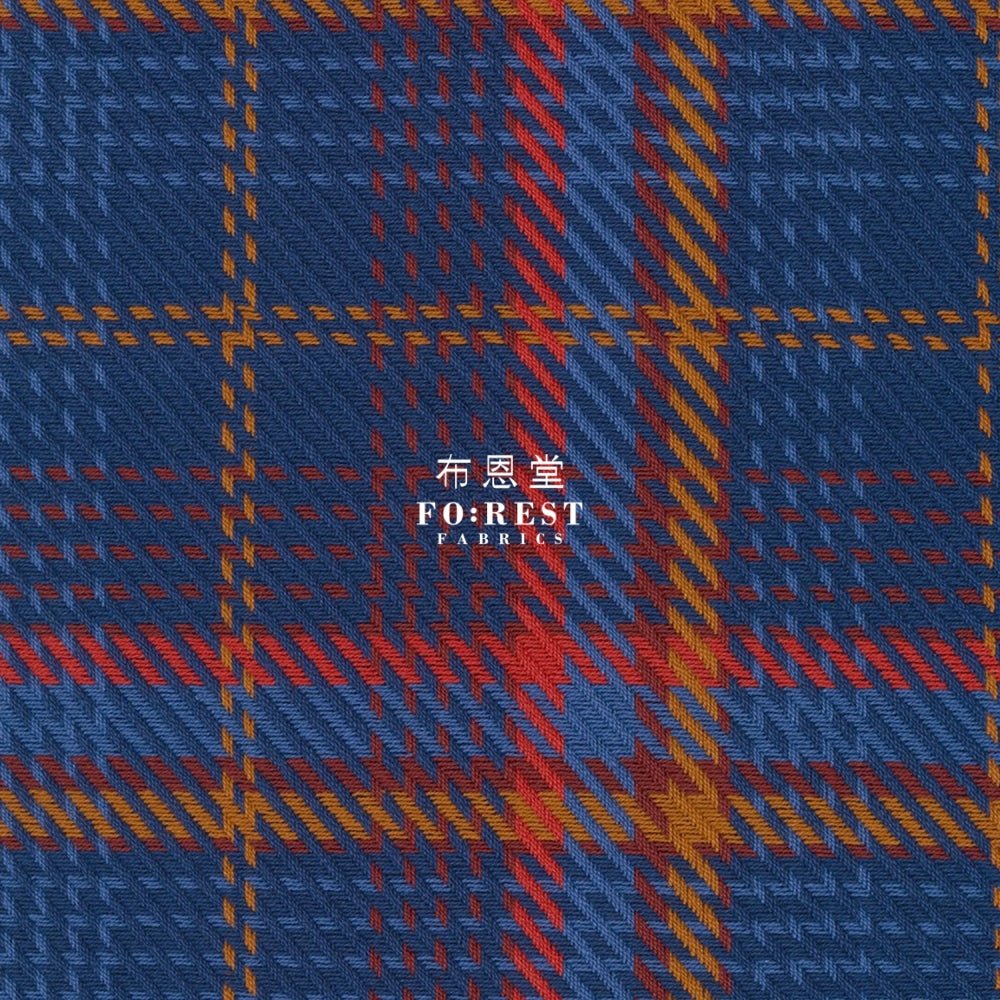 Loomcraft - NAVY fabric - FO:REST Fabric 布恩堂Liberty fabrictana lawnjapanese fabricykk zipper