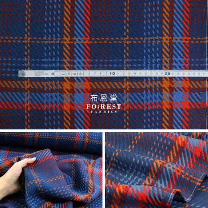 Loomcraft - NAVY fabric - FO:REST Fabric 布恩堂Liberty fabrictana lawnjapanese fabricykk zipper