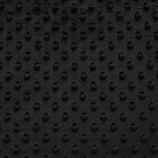 Minky - Cuddle Dimple Black - FO:REST Fabric 布恩堂Liberty fabrictana lawnjapanese fabricykk zipper