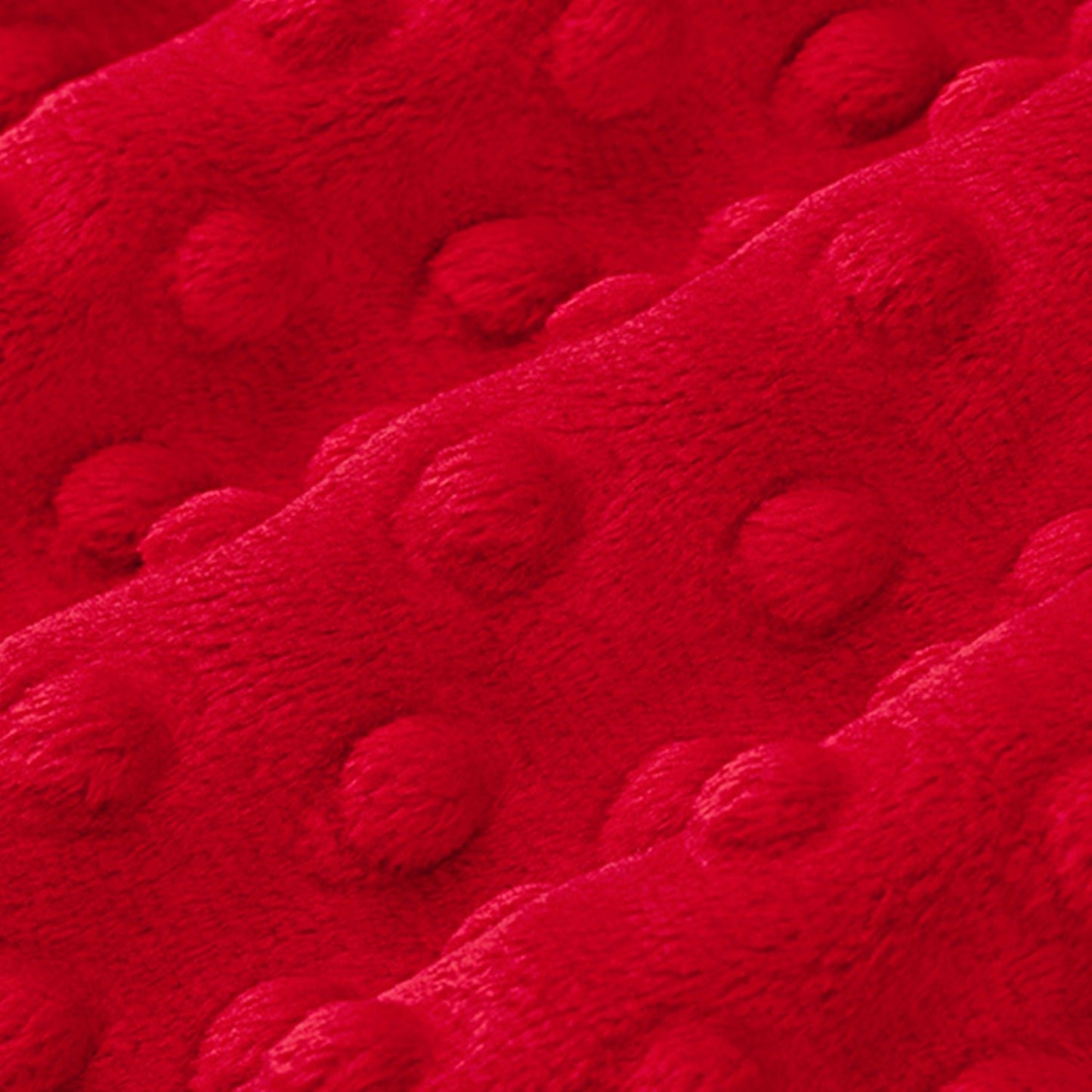 Minky - Cuddle Dimple Crimson - FO:REST Fabric 布恩堂Liberty fabrictana lawnjapanese fabricykk zipper