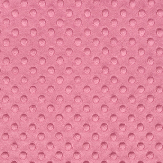 Minky - Cuddle Dimple Dusty Rose - FO:REST Fabric 布恩堂Liberty fabrictana lawnjapanese fabricykk zipper