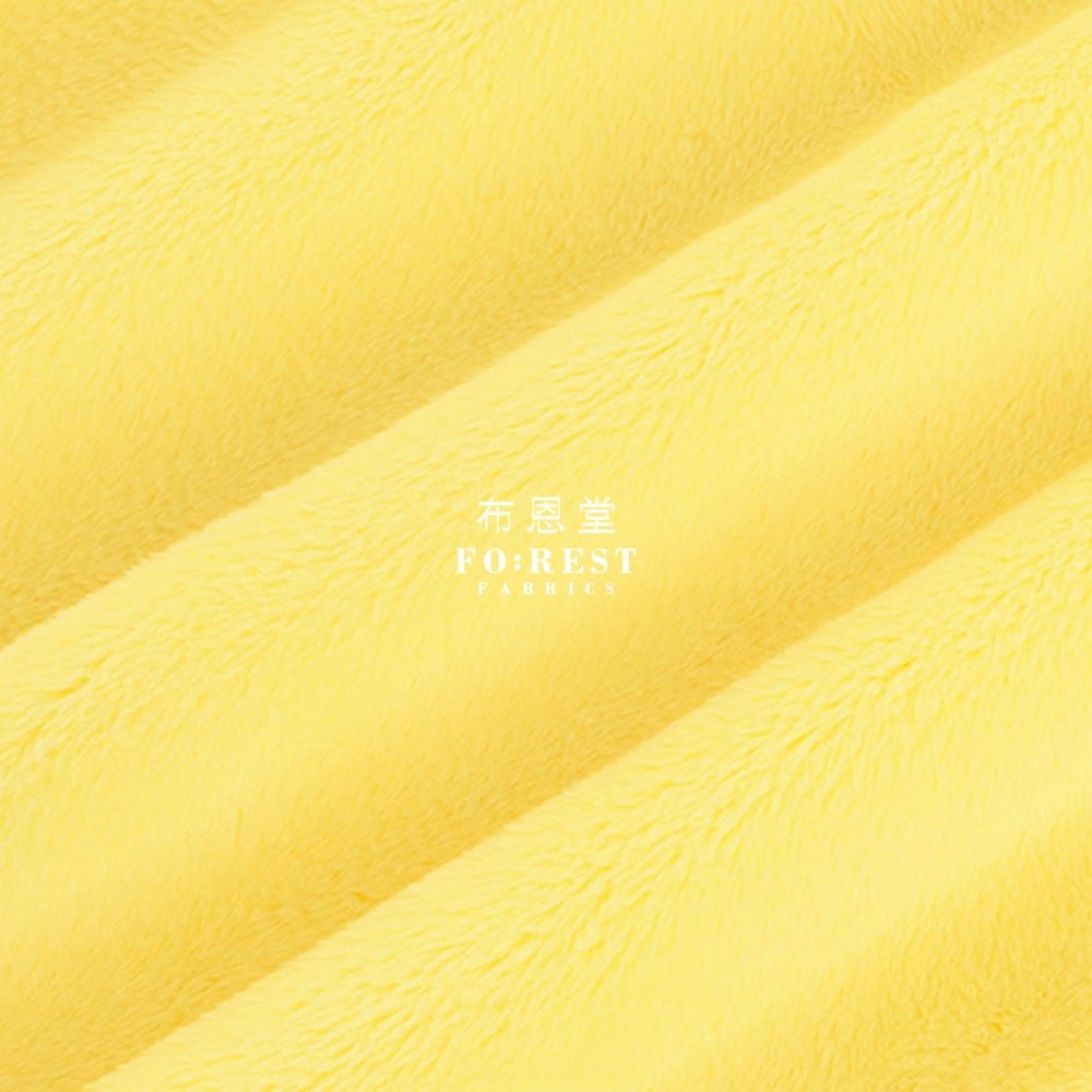 Minky - Solid fabric Banana - FO:REST Fabric 布恩堂Liberty fabrictana lawnjapanese fabricykk zipper