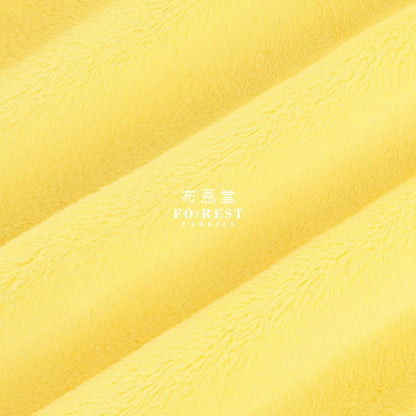 Minky - Solid fabric Banana - FO:REST Fabric 布恩堂Liberty fabrictana lawnjapanese fabricykk zipper