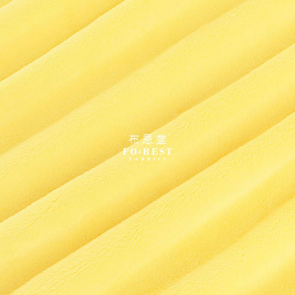 Minky - Solid fabric Banana - FO:REST Fabric 布恩堂Liberty fabrictana lawnjapanese fabricykk zipper