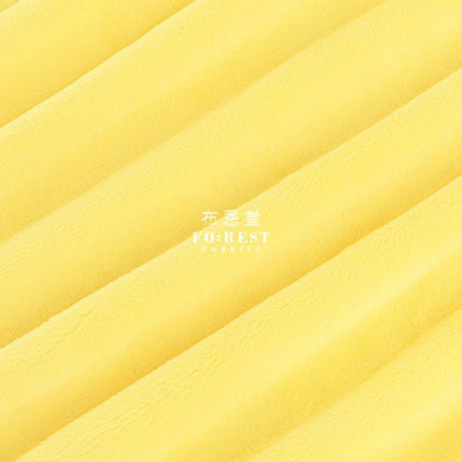 Minky - Solid fabric Banana - FO:REST Fabric 布恩堂Liberty fabrictana lawnjapanese fabricykk zipper