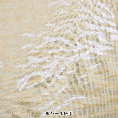 Morley - Wild elegant pearl - Nani Iro fabric 絨毛布 - FO:REST Fabric 布恩堂Liberty fabrictana lawnjapanese fabricykk zipper