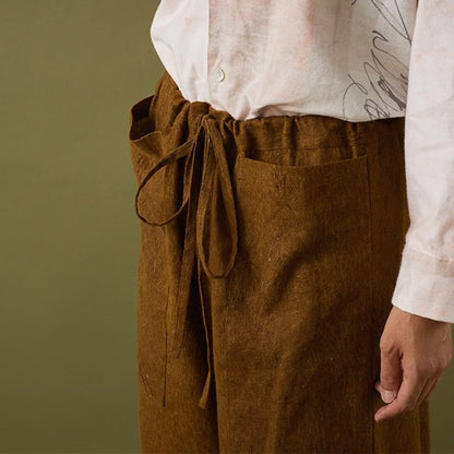 Morley - Wild elegant wind idyll - Nani Iro fabric 絨毛布 - FO:REST Fabric 布恩堂Liberty fabrictana lawnjapanese fabricykk zipper