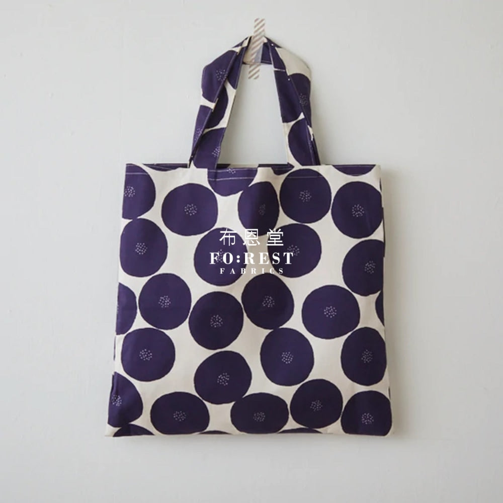 Muddy Works - Canvas Anpan Bread Fabric Black