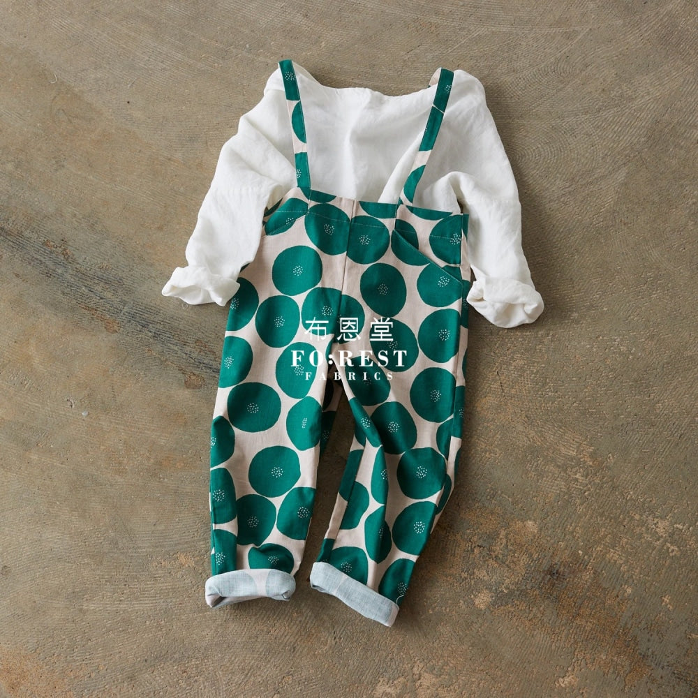Muddy Works - Canvas Anpan Bread Fabric Green
