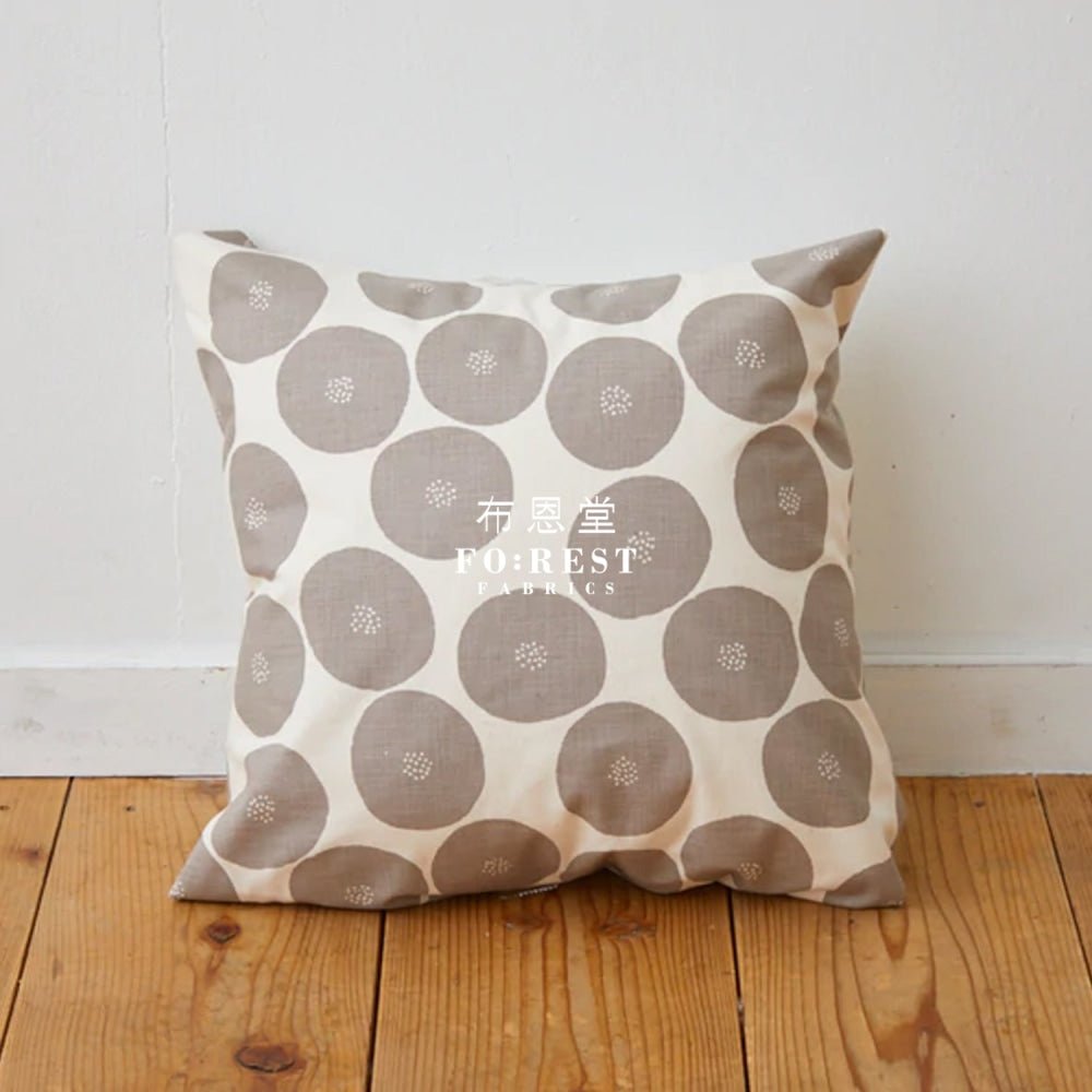 Muddy works - Canvas - Anpan bread fabric Natural - FO:REST Fabric 布恩堂Liberty fabrictana lawnjapanese fabricykk zipper