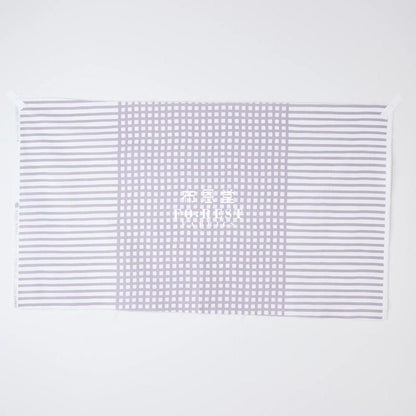 Muddy works - Canvas - Check & Border fabric Gray - FO:REST Fabric 布恩堂Liberty fabrictana lawnjapanese fabricykk zipper