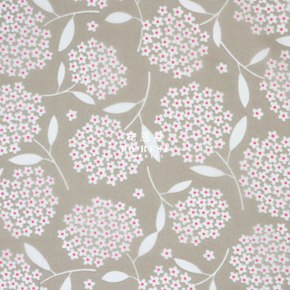 Nylon Waterproof - Flower Gray